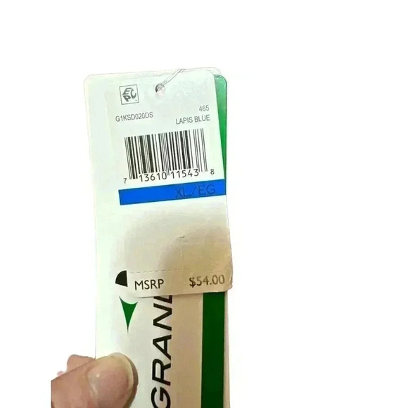 Grandslam Performance Blue Moisture Wicking Pickleball Tank, Size XL, NWT - Picture 6 of 6